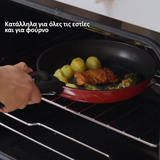 Σετ Μαγειρικά Σκεύη HOMEVERO HV-1013R 13 τμχ Κόκκινο image 6