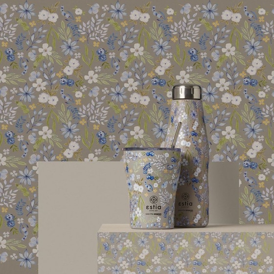 Θερμός Estia Home Art Save The Aegean Symphony Taupe 500 ml image 6