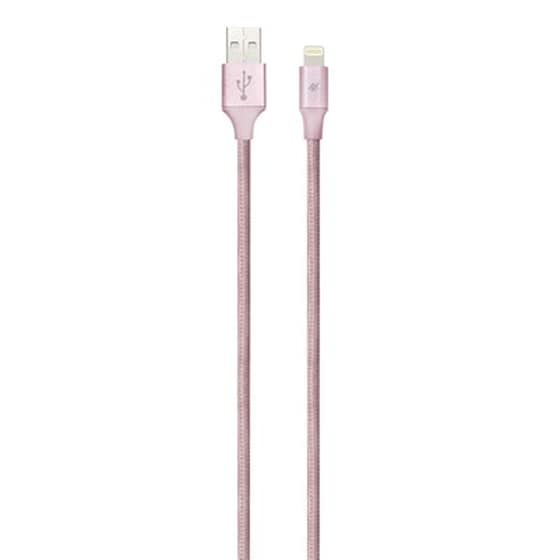 Καλώδιο δεδομένων Ifrogz Uniquesync Premium Lightning 1.5m - Pink Gold image 0