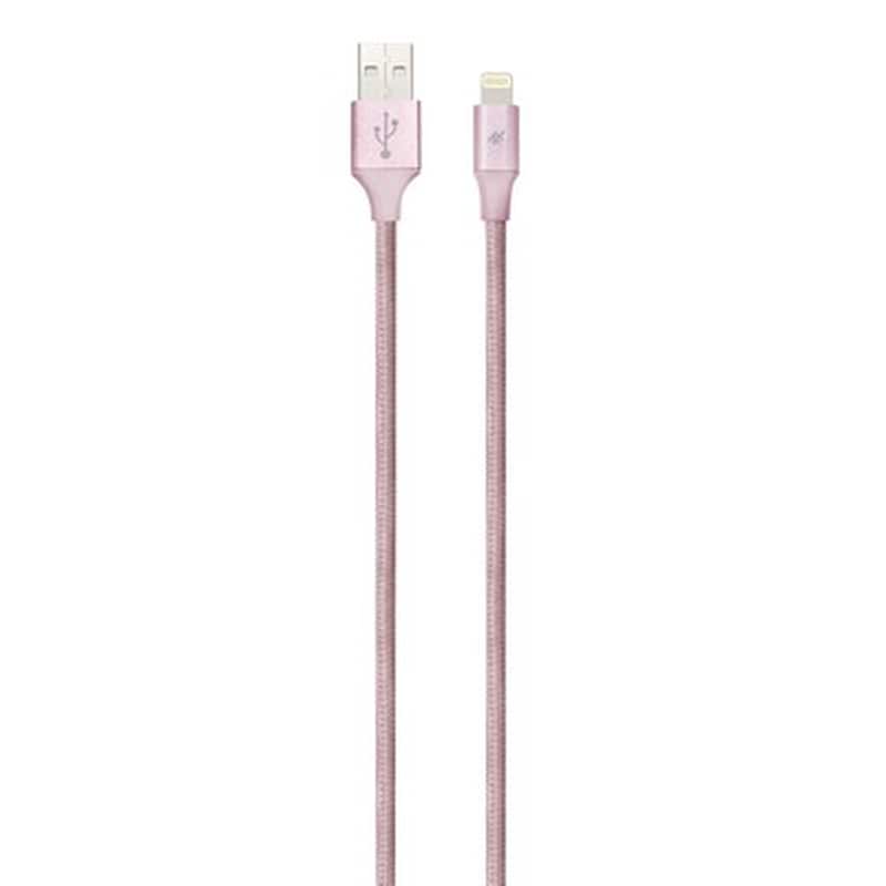 IFROGZ Καλώδιο δεδομένων Ifrogz Uniquesync Premium Lightning 1.5m - Pink Gold