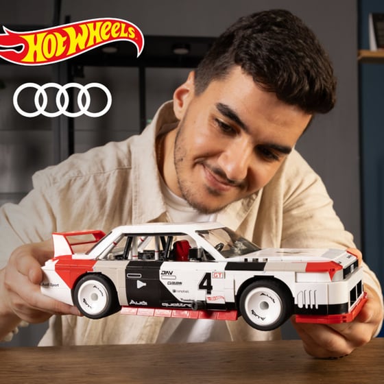 Mega Hot Wheels Audi 90 Quattro IMSA GTO image 3