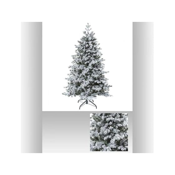Χριστουγεννιάτικο Δέντρο Aria Trade Yukon Collection Χιονισμένο 2.10m - Πράσινο image 1