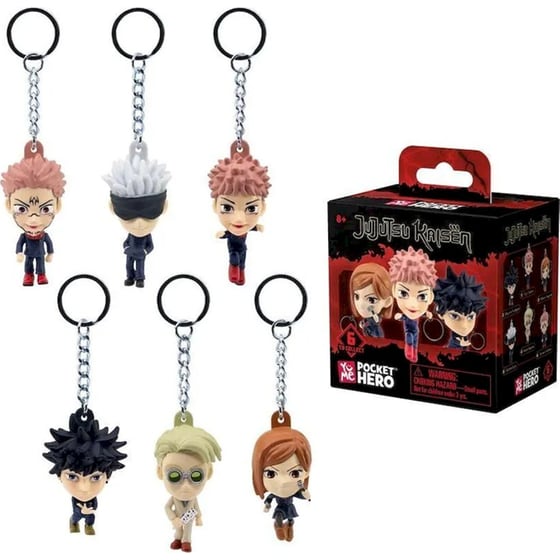 Φιγούρα Yume Jujutsu Kaisen Pocket Hero Keychain Blind Box - Τυχαία Επιλογή image 0