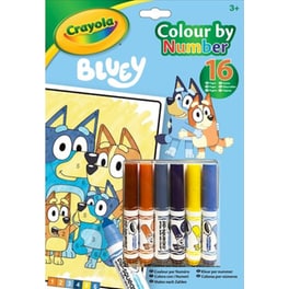 Σετ Ζωγραφικής Crayola Bluey Χρωμάτισε με Αριθμούς