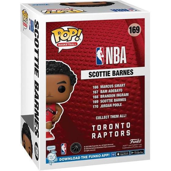 Funko Pop! Basketball - Nba Raptors - Scottie Barnes #169 image 2