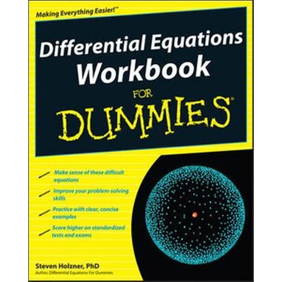 Differential Equations Workbook For Dummies image 0