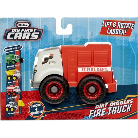 Little Tikes My First Cars Dirt Diggers Minis Fire Truck - Πυροσβεστικό Όχημα (659423EUC) image 1
