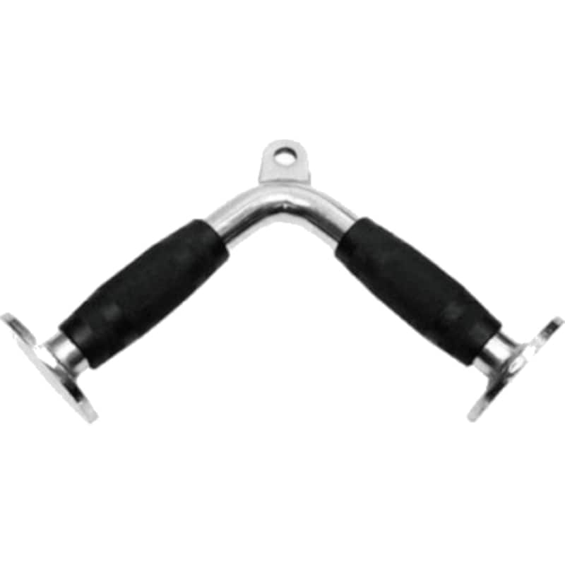 LIVEPRO Λαβή Τροχαλίας Τρικεφάλων Διπλή LivePro Β-8192i από Ατσάλι - Ασημί