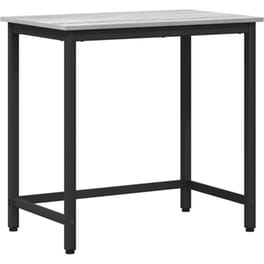 Τραπέζι VidaXL 100x50x76,5 cm - Γκρι Sonoma