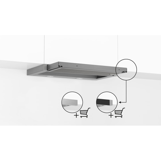 NEFF D46ED52X1 60cm Inox Απορροφητήρας Συρόμενος image 5