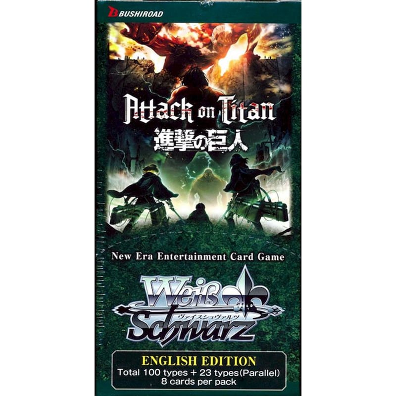 Weiss / Schwarz Attack On Titan Vol.2 Booster (reprint)