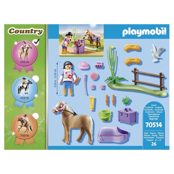 PLAYMOBIL® Country Αναβάτρια με Icelandic πόνυ (70514) image 3