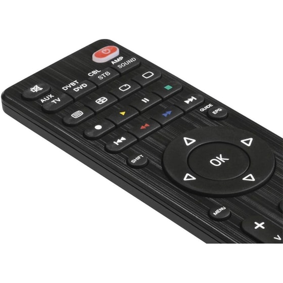 Τηλεχειριστήριο Τηλεόρασης 8 in 1 Universal - Μαύρο image 3