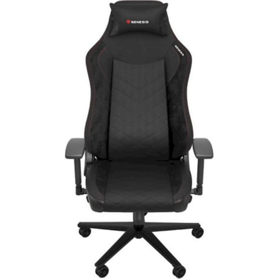 Καρέκλα Gaming Genesis Nitro 890 G2 από Δερματίνη & Ύφασμα - Μαύρη/ Γκρι image 2