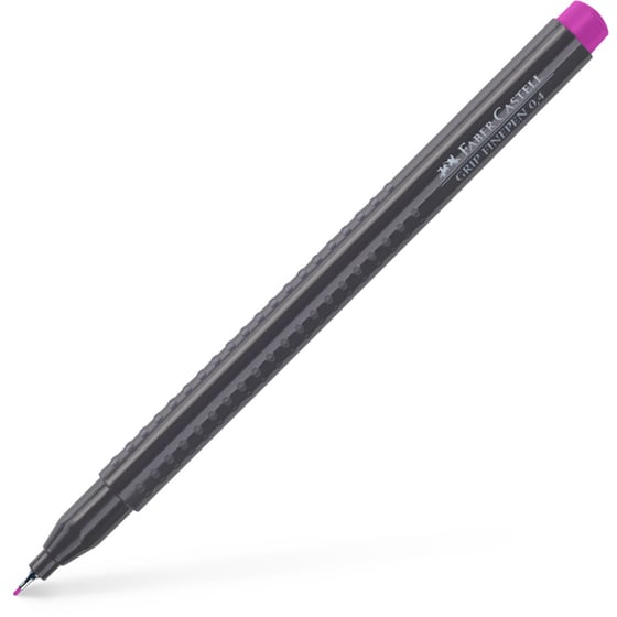 Στυλό Διαρκείας Faber Castell Grip Finepen 0.4 mm Crimson image 1
