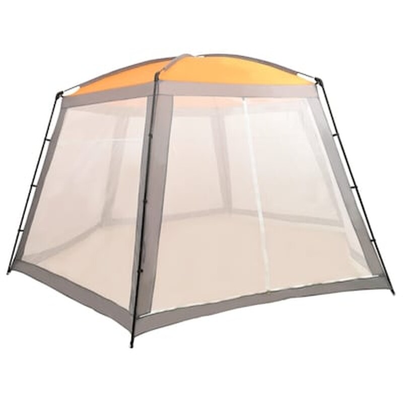 Vidaxl Σκίαστρο Πισίνας Γκρι 590 X 520 X 250 Εκ. Υφασμάτινο