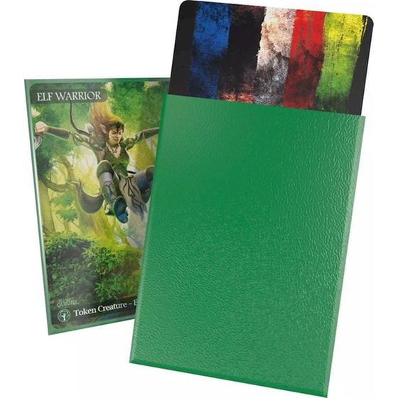 Ultimate Guard Cortex Card Sleeves Standard Size - Matte Green (100 Sleeves) image 2