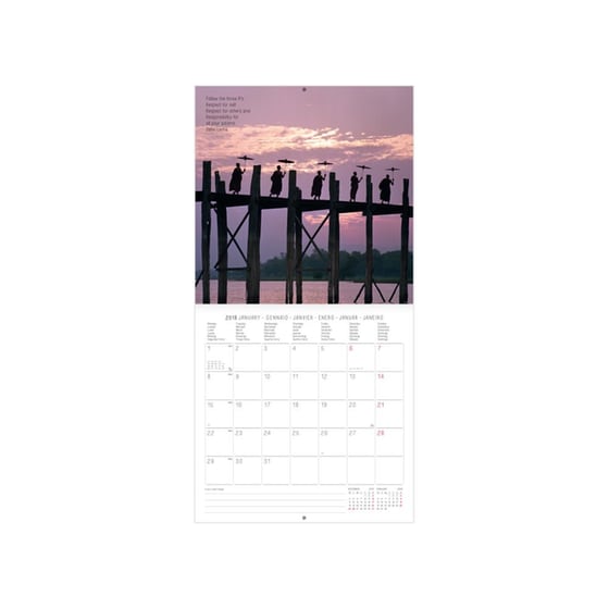 Ημερολόγιο Legami 2018 Μηνιαίο Peace Of Mind Midium image 1