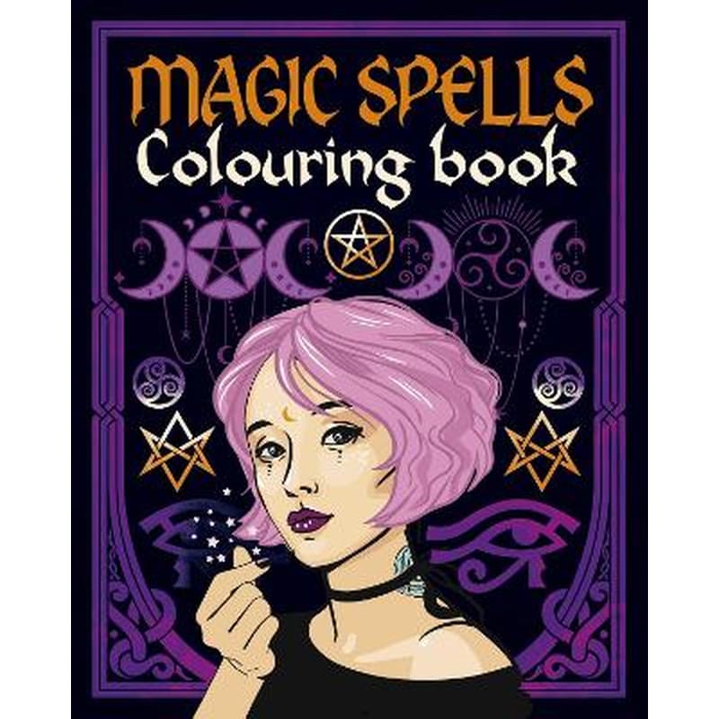Magic Spells Colouring Book
