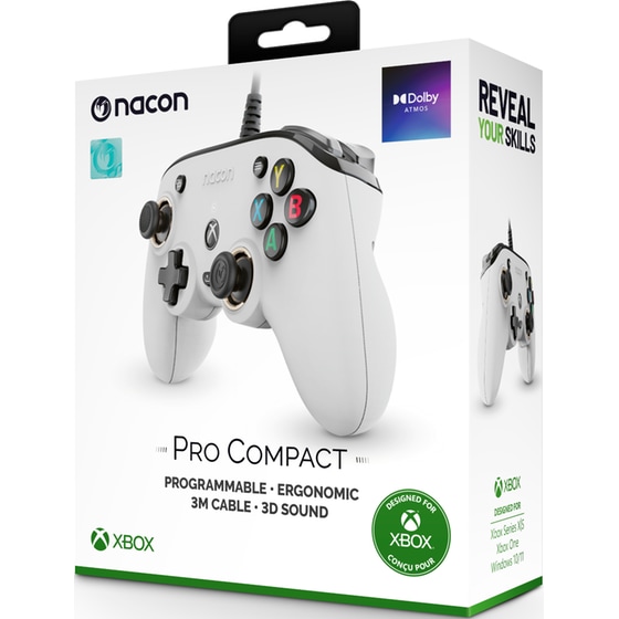 Nacon Pro Compact Xbox Series Ενσύρματο Χειριστήριο - Λευκό image 4