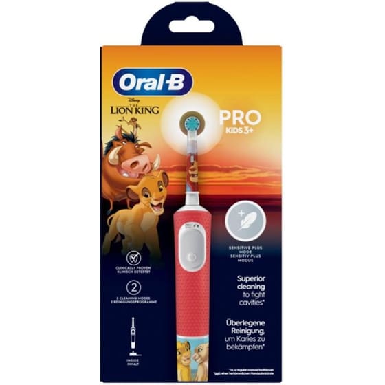 Ηλεκτρική Οδοντόβουρτσα ORAL-B Pro Kids D103 Lion King  για Παιδιά 3+ image 2