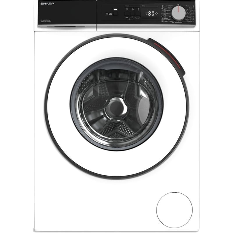 SHARP SHARP ES-NA012DW1NA-GR 10 kg 1.200 Στροφές Λευκό Πλυντήριο Ρούχων