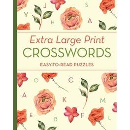 Extra Large Print Crosswords