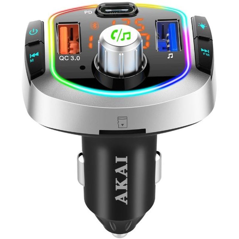 AKAI FM transmitter Akai FMT-63BT - Μαύρο