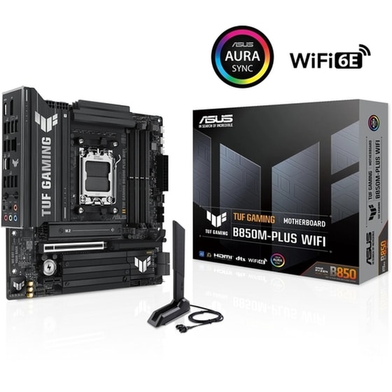 Asus TUF GAMING B850M-PLUS WIFI Motherboard Micro ATX με AMD AM5 Socket 90MB1IY0-M0EAY0 image 6