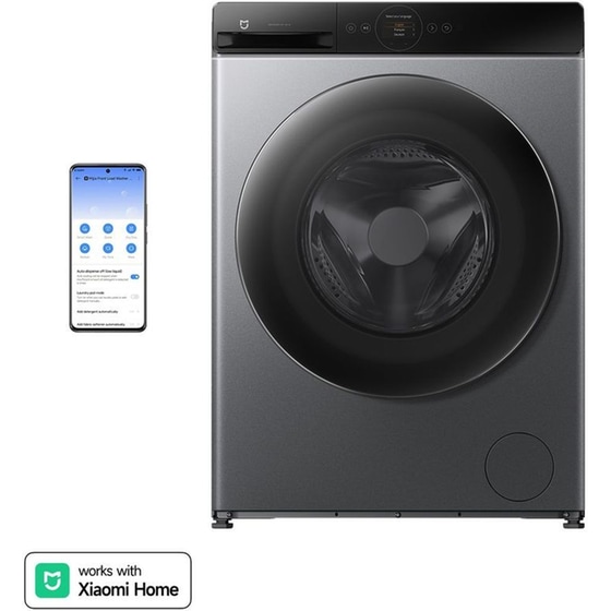 MIJIA QMP4696EU 10kg/7kg Γκρι Πλυντήριο Στεγνωτήριο image 1