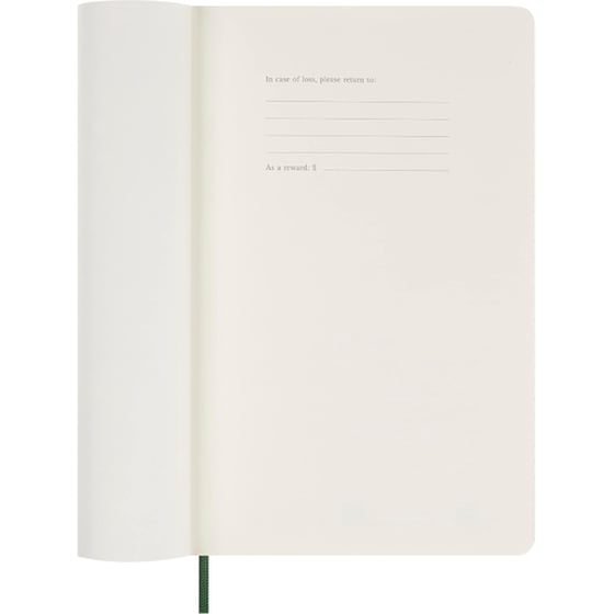 Ημερολόγιο Εβδομαδιαίο Moleskine 2024 12M L Myrtle Green Μαλακό image 2
