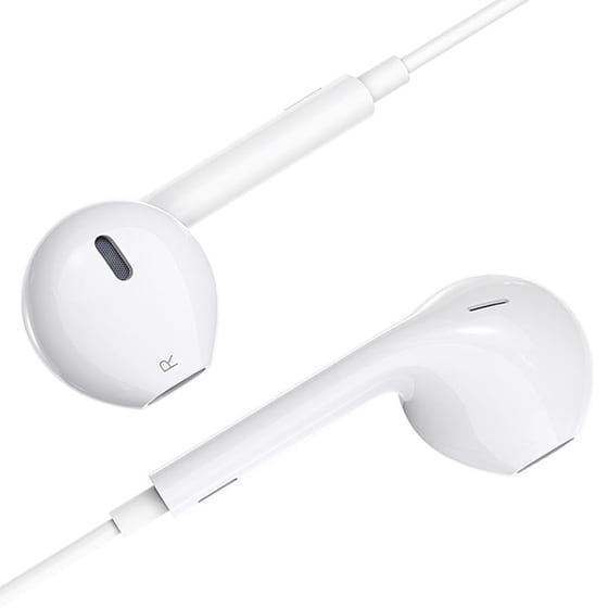 Ακουστικά Handsfree Hoco M80 Lightning  - Λευκά image 2