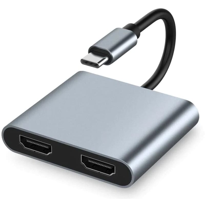 POWERTECH Docking Station Powertech PTH-113 4 Θυρών 100W - Γκρι