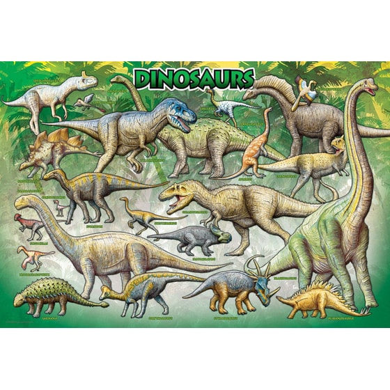Παζλ Eurographics Dinosaurs (100 Κομμάτια) image 1