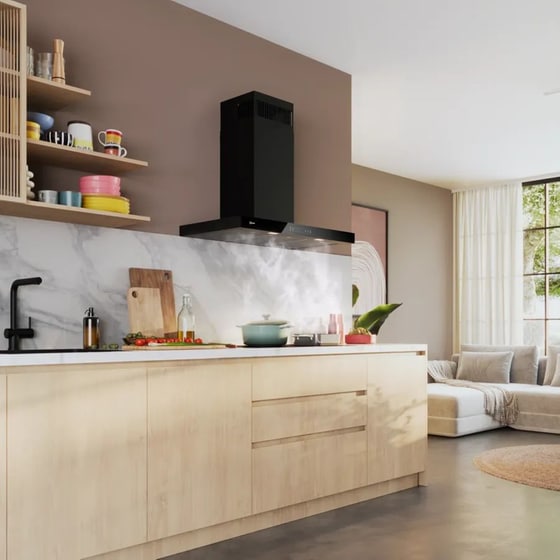 NEFF D97BDN2S0 90 cm Μαύρο Απορροφητήρας Καμινάδα - Τζάκι image 11