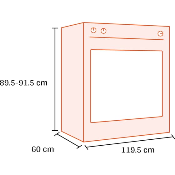 BERTAZZONI HER125I2ENET 58 / 58 Lt Μαύρο  Επαγωγική Ηλεκτρική Κουζίνα image 1