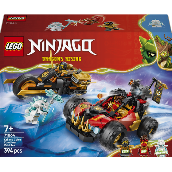 LEGO® Kai and Cole's Combiner Vehicles (71864) image 1