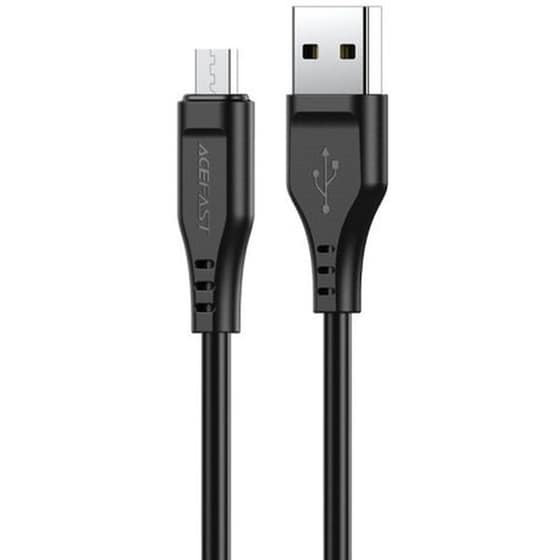 Καλώδιο Σύνδεσης Acefast C3-09 Usb-a Σε Micro-usb 2.4a 1.2m Μαύρο image 0