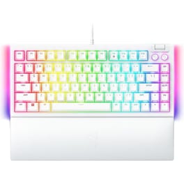 Razer Blackwidow V4 Tenkeyless Οπτικό Gaming Ενσύρματο Πληκτρολόγιο RGB Λευκό (US)
