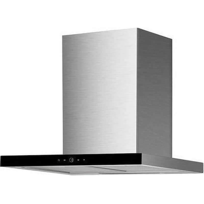 FABER FABER TSPG X/BK GLASS A60 2LS 60 cm Inox Απορροφητήρας Καμινάδα Τζάκι