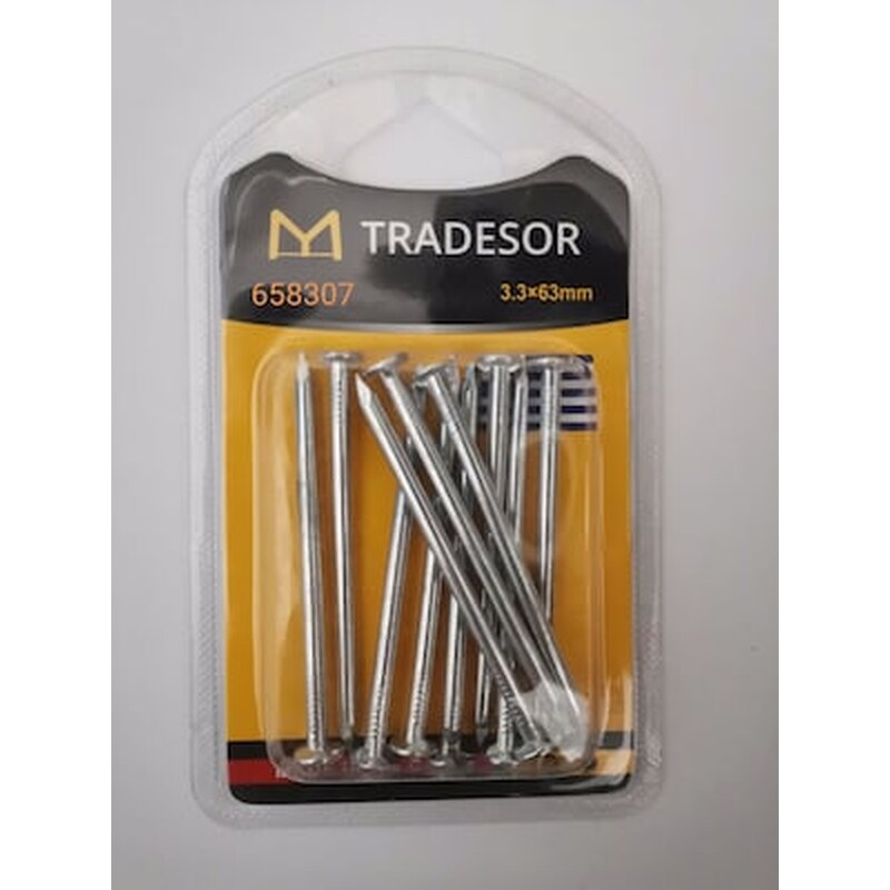 TRADESOR Σετ Με Καρφιά - 3.3χ63mm
