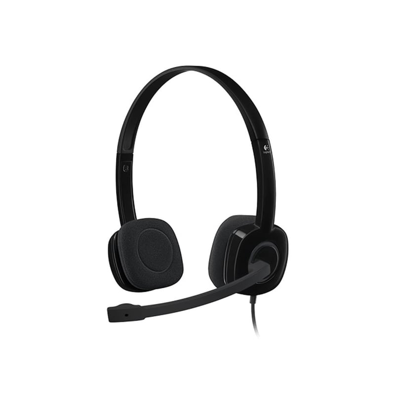 LOGITECH Ακουστικά Headset Logitech H151 με Μικρόφωνο - Μαύρο
