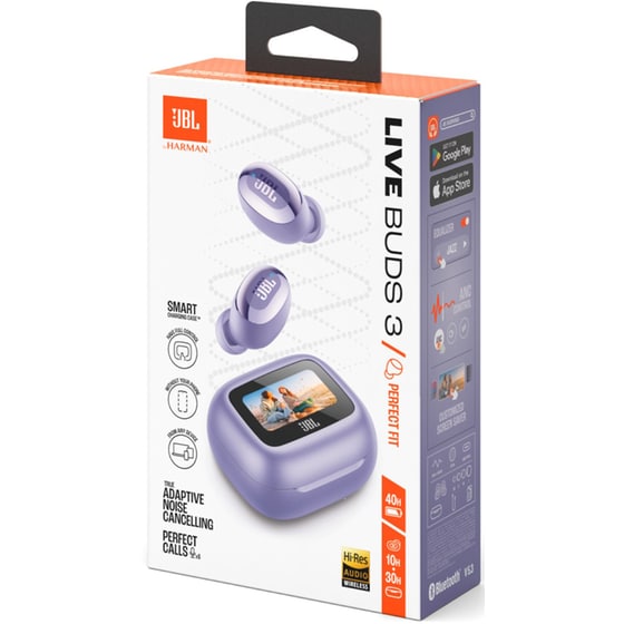 Ακουστικά Bluetooth JBL Live Buds 3 ANC - Μωβ image 10