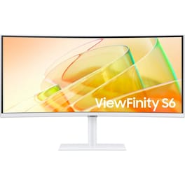 Samsung ViewFinity S6 LS34C650TAUXEN Monitor UWQHD 34" VA Curved 100Ηz 5ms