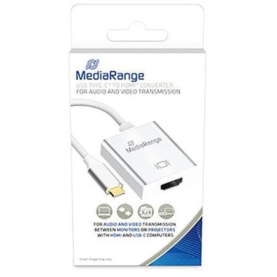 Αντάπτορας Mediarange USB-C Male σε HDMI Female MRCS194 image 0
