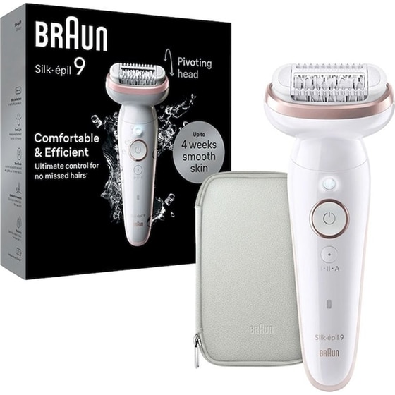 Αποτριχωτική Μηχανή BRAUN Silk-épil 9 9-000 για Υγρή & Στεγνή Χρήση image 1