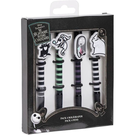 Στυλό Διαρκείας Cerda Disney: Nightmare Before Christmas Σετ (4 Τεμάχια) image 2