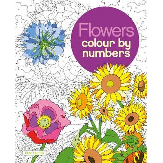 Flowers Colour by Numbers image 0