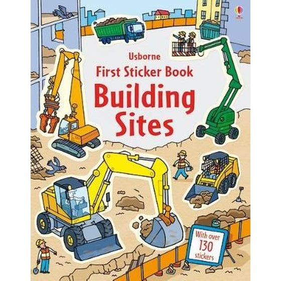 First Sticker Book Building Sites image 0