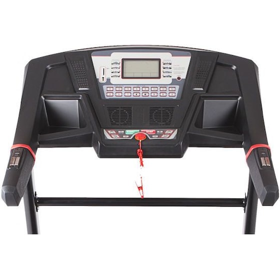 FIT ACT 1275 Ηλεκτρικός Διάδρομος Γυμναστικής Μαύρο-Κόκκινο image 2